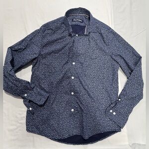 Men’s Floral Button-Down Shirt-NWOT